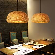 Golden Rattan Light — Warm Natural Lighting